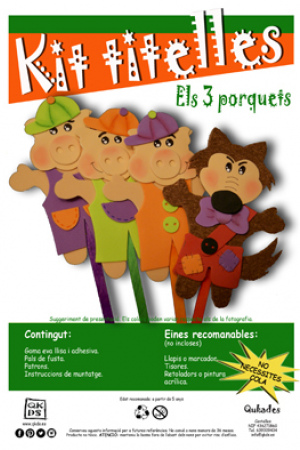 Kit titelles - Els tres porquets